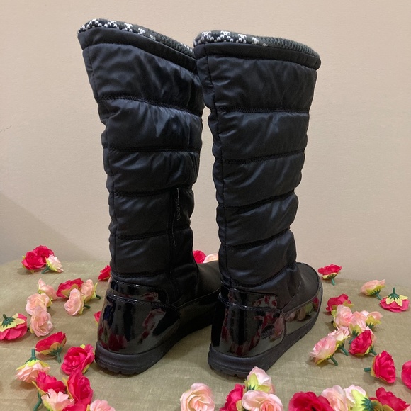 NWT Totes Waterproof Black Boots "Caroline 2" 10M - Picture 7 of 16